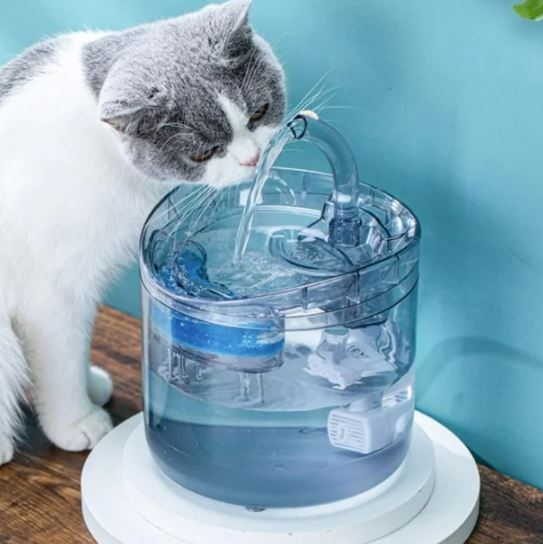 Fuente De Agua Para Gatos y perro Con Sensor