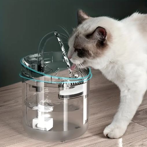 Fuente De Agua Para Gatos y perro Con Sensor